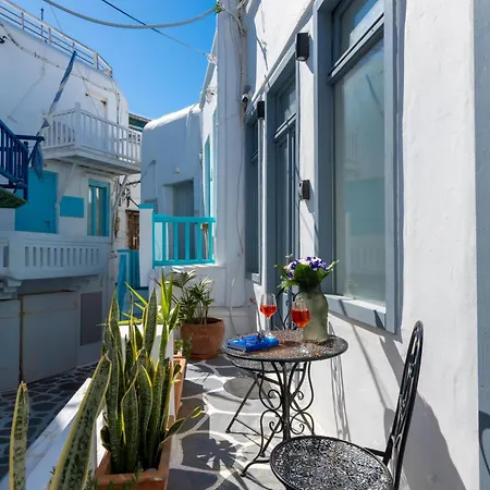Pfx Mykonos Deluxe 3 Brms With Sauna By μρs Apartmán