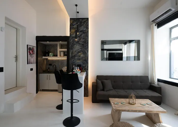 아파트 Pfx Mykonos Deluxe 3 Brms With Sauna By μρs