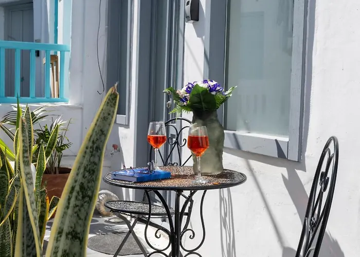 Pfx Mykonos Deluxe 3 Brms With Sauna By μρs 아파트 *